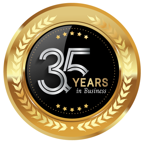 35YearsEmblem2 Lightning Express